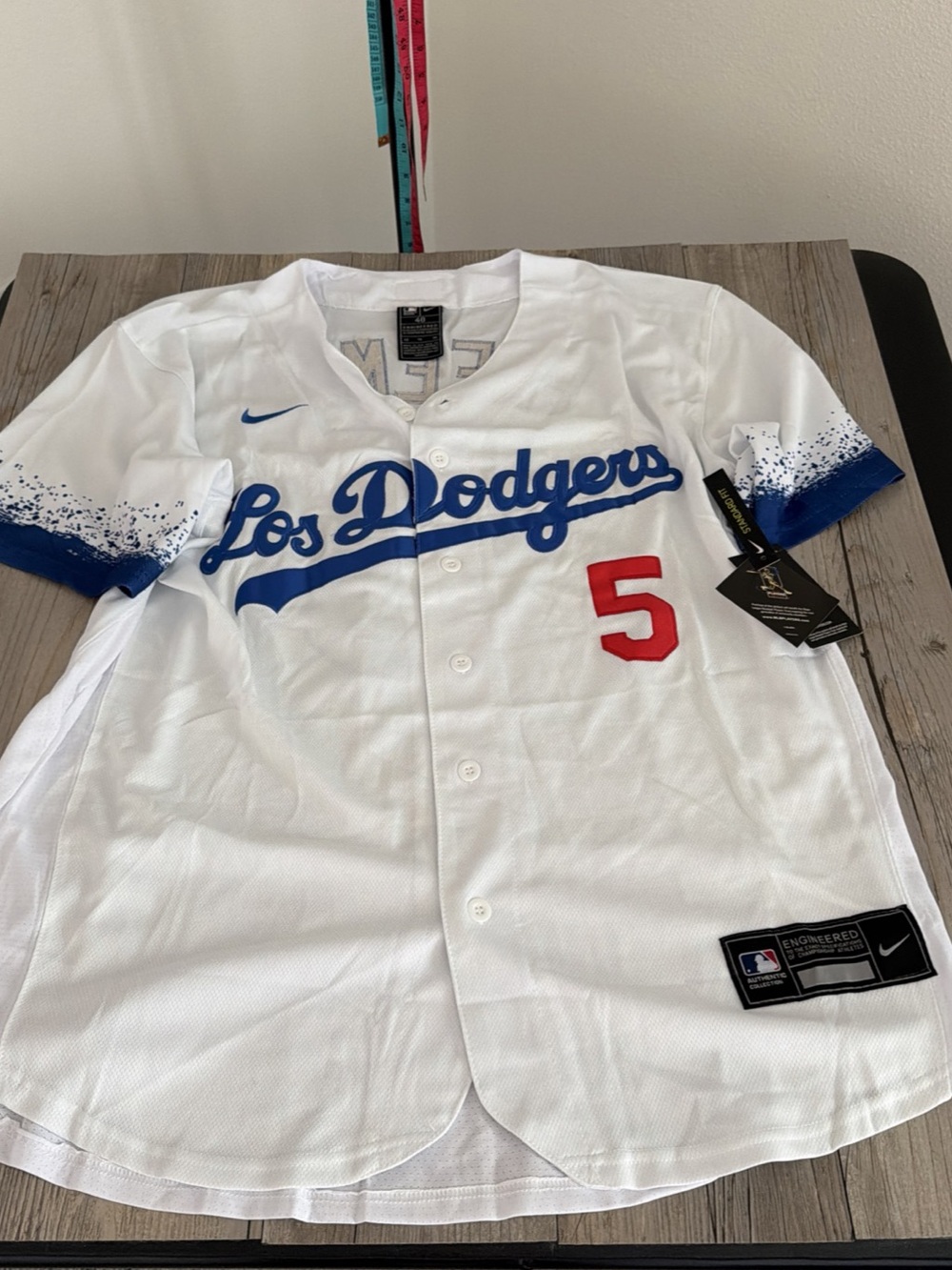 Dodgers Freddie Freeman #5 Nike Standard Fit Replica Jersey MLB 48 (READ)👇